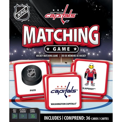 MasterPieces Officially Licensed NHL Washington Capitals Matching Game For Kids And Families 3 MasterPieces Officially Licensed NHL Washington Capitals Matching Game For Kids And Families