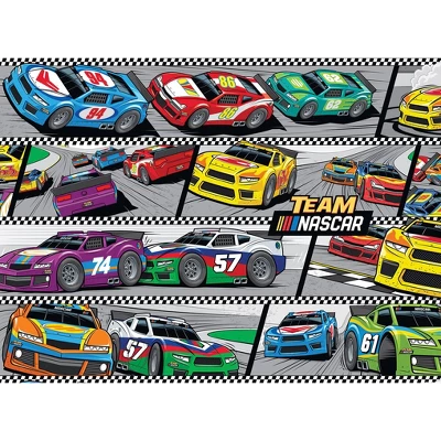 MasterPieces 100 Piece Kids Puzzle - NASCAR Chasing Checkers - 14"x19" 4 MasterPieces 100 Piece Kids Puzzle - NASCAR Chasing Checkers - 14"x19" - Image 2