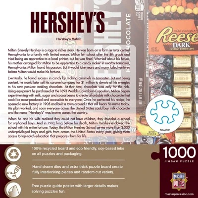 MasterPieces Inc Hershey's Matrix 1000 Piece Jigsaw Puzzle 3 MasterPieces Inc Hershey's Matrix 1000 Piece Jigsaw Puzzle