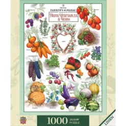 MasterPieces 1000 Piece Jigsaw Puzzle - Fruits Vegetables And Berries