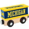 MasterPieces Wood Train Box Car - NCAA Michigan Wolverines -Games and Puzzles Shop GUEST dfcad2bf 909e 4523 93d3 bd3f056859be