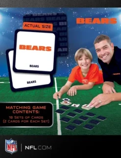 MasterPieces Officially Licensed NFL Chicago Bears Matching Game For Kids And Families -Games and Puzzles Shop GUEST dff1ebba f022 4236 bb4b d0184d1287ce