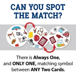 MasterPieces Officially Licensed NCAA Wisconsin Badgers Spot It Game For Kids And Adults -Games and Puzzles Shop GUEST e0ce72fb 8e15 46d8 b392 202642615421