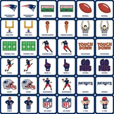 MasterPieces Officially Licensed NFL New England Patriots Matching Game For Kids And Families 4 MasterPieces Officially Licensed NFL New England Patriots Matching Game For Kids And Families - Image 2