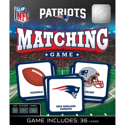 MasterPieces Officially Licensed NFL New England Patriots Matching Game For Kids And Families 3 MasterPieces Officially Licensed NFL New England Patriots Matching Game For Kids And Families