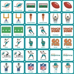 MasterPieces Officially Licensed NFL Miami Dolphins Matching Game For Kids And Families 7 MasterPieces Officially Licensed NFL Miami Dolphins Matching Game For Kids And Families -Games and Puzzles Shop GUEST e23f1484 9130 4b61 a605 c5b95c434627