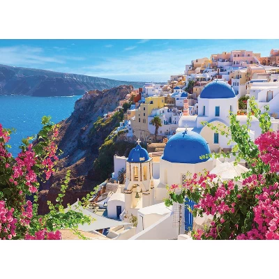 MasterPieces Inc ShutterSpeed Santorini Spring 1000 Piece Jigsaw Puzzle 4 MasterPieces Inc ShutterSpeed Santorini Spring 1000 Piece Jigsaw Puzzle - Image 2