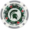 MasterPieces Casino Style 20 Piece 11.5 Gram Poker Chip Set NCAA Michigan State Spartans Silver Edition -Games and Puzzles Shop GUEST e349dcc4 c2c6 4b2a 881a a4f440885f42