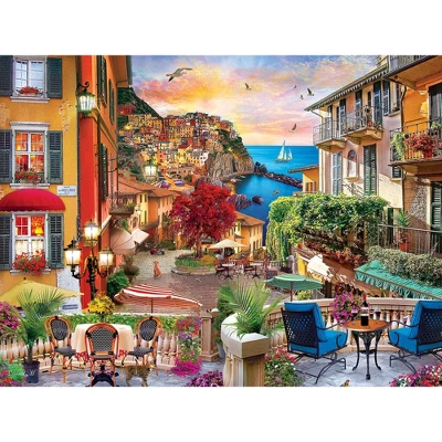 MasterPieces 550 Piece Jigsaw Puzzle - Italian Afternoon - 18"x24" 4 MasterPieces 550 Piece Jigsaw Puzzle - Italian Afternoon - 18"x24" - Image 2