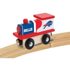 MasterPieces Officially Licensed NFL Buffalo Bills Wooden Toy Train Engine For Kids -Games and Puzzles Shop GUEST e6518c29 8d7b 4b0a 9547 2713721b2056