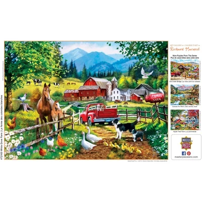 MasterPieces 1000 Piece Jigsaw Puzzle - White Dove Farm - 19.25"x26.75" 6 MasterPieces 1000 Piece Jigsaw Puzzle - White Dove Farm - 19.25"x26.75" - Image 4