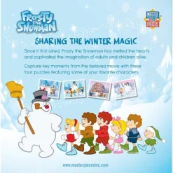 MasterPieces Kids Puzzle Set - Frosty The Snowman 4-Pack 100 Piece Puzzles -Games and Puzzles Shop GUEST e7471583 6511 4551 9c2c 63f65a0fd272