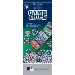 MasterPieces Casino Style 100 Piece Poker Chip Set - MLB New York Yankees -Games and Puzzles Shop GUEST e947f1f5 eef4 43d0 b29b 7ade55dbe74f