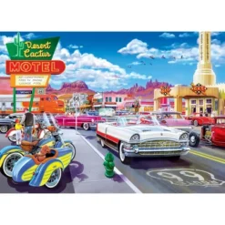 MasterPieces 1000 Piece Puzzle - Drive Through On Rt 66 - 19.25"x26.75" -Games and Puzzles Shop GUEST e97e7a0a dd74 45e0 bc5d 42e6264f349b