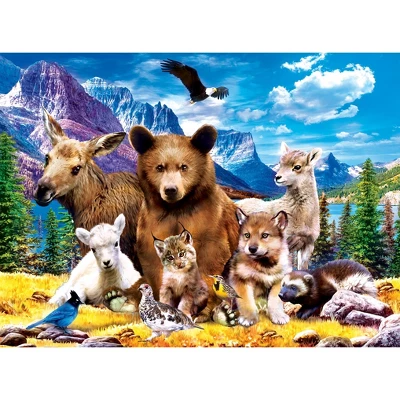 MasterPieces 100 Piece Jigsaw Puzzle For Kids - Glacier National Park 4 MasterPieces 100 Piece Jigsaw Puzzle For Kids - Glacier National Park - Image 2