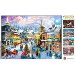 MasterPieces 1000 Piece Christmas Jigsaw Puzzle - Victorian Holidays -Games and Puzzles Shop GUEST e9a45ff5 b16d 455f 8258 bc282aa16146