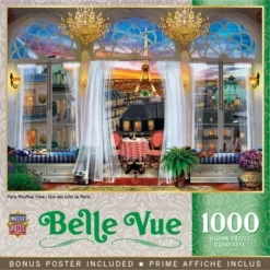 MasterPieces 1000 Piece Jigsaw Puzzle - Paris Rooftop View - 19.25"x26.75"