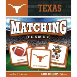 MasterPieces Officially Licensed NCAA Texas Longhorns Matching Game For Kids And Families