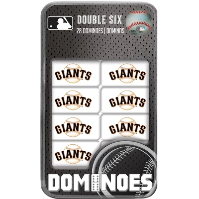 MasterPieces Officially Licensed MLB San Francisco Giants 28 Piece Dominoes Game For Adults 3 MasterPieces Officially Licensed MLB San Francisco Giants 28 Piece Dominoes Game For Adults