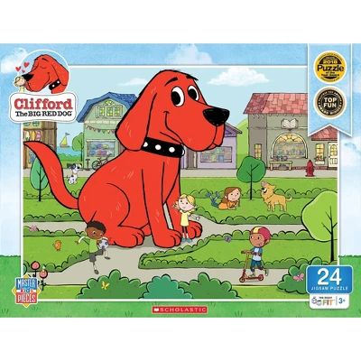MasterPieces 24 Piece Jigsaw Puzzle - Clifford Town Square - 19"x14" 3 MasterPieces 24 Piece Jigsaw Puzzle - Clifford Town Square - 19"x14"