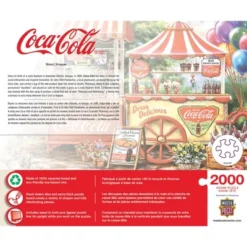 MasterPieces 2000 Piece Jigsaw Puzzle - Coca-Cola Stand - 39"x27" -Games and Puzzles Shop GUEST ec8197e7 e585 4b78 89e0 903761d19a28