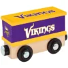 MasterPieces Wood Train Box Car - NFL Minnesota Vikings -Games and Puzzles Shop GUEST ed4a61af 4af7 48ae a151 e2bd1e9971d6