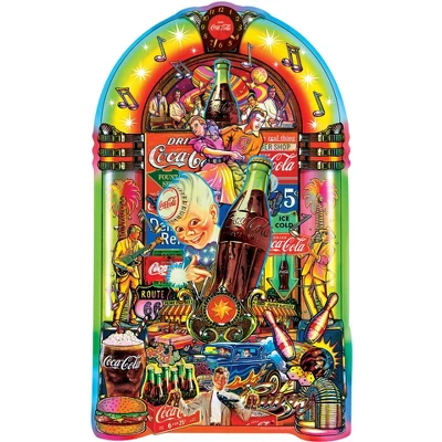MasterPieces 1000 Piece Jigsaw Puzzle - Coca-Cola Jukebox - 21"x35" 4 MasterPieces 1000 Piece Jigsaw Puzzle - Coca-Cola Jukebox - 21"x35" - Image 2