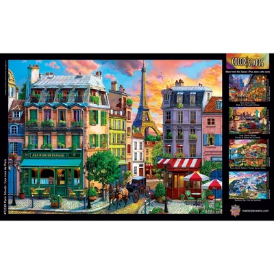 MasterPieces 1000 Piece Jigsaw Puzzle - Paris Streets - 19.25"x26.75" 6 MasterPieces 1000 Piece Jigsaw Puzzle - Paris Streets - 19.25"x26.75" - Image 4