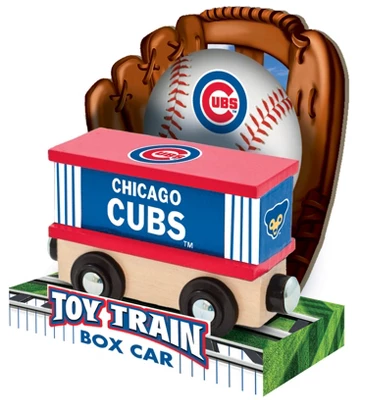 MasterPieces Wood Train Box Car - MLB Chicago Cubs 4 MasterPieces Wood Train Box Car - MLB Chicago Cubs - Image 2
