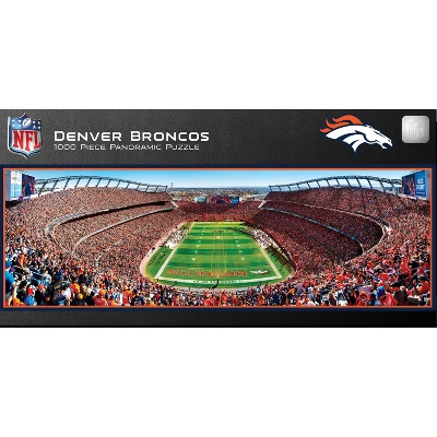 MasterPieces Sports Panoramic Puzzle - NFL Denver Broncos Endzone View 3 MasterPieces Sports Panoramic Puzzle - NFL Denver Broncos Endzone View