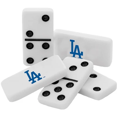 MasterPieces Officially Licensed MLB Los Angeles Dodgers 28 Piece Dominoes Game For Adults 4 MasterPieces Officially Licensed MLB Los Angeles Dodgers 28 Piece Dominoes Game For Adults - Image 2