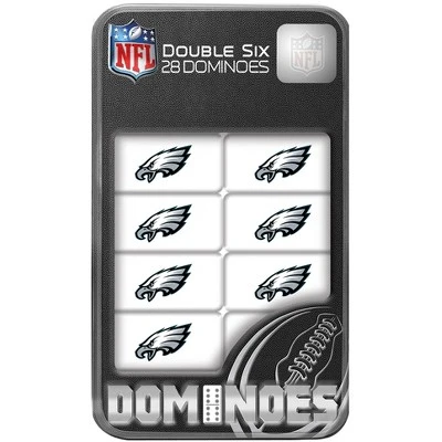 MasterPieces Officially Licensed NFL Philadelphia Eagles 28 Piece Dominoes Game For Adults 3 MasterPieces Officially Licensed NFL Philadelphia Eagles 28 Piece Dominoes Game For Adults