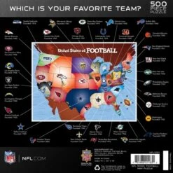 MasterPieces Adult Jigsaw Puzzle - NFL League Map 500 Pieces -Games and Puzzles Shop GUEST f2c8ed19 fc8f 470f 8f01 d7d1492474a5