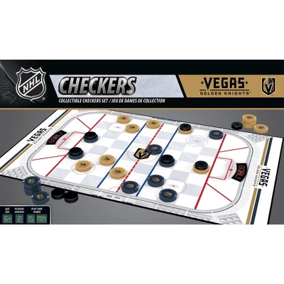MasterPieces Officially Licensed NHL Las Vegas Golden Knights Checkers Board Game For Families And Kids Ages 6 And Up 3 MasterPieces Officially Licensed NHL Las Vegas Golden Knights Checkers Board Game For Families And Kids Ages 6 And Up