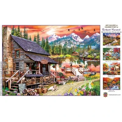 MasterPieces 1000 Piece Jigsaw Puzzle - Grandpa's Getaway - 19.25"x26.75" 6 MasterPieces 1000 Piece Jigsaw Puzzle - Grandpa's Getaway - 19.25"x26.75" - Image 4