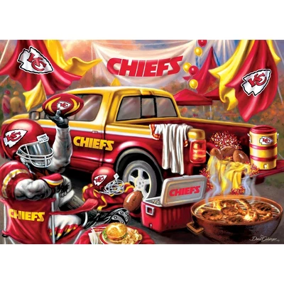 MasterPieces 1000 Piece Jigsaw Puzzle - NFL Kansas City Chiefs Gameday 4 MasterPieces 1000 Piece Jigsaw Puzzle - NFL Kansas City Chiefs Gameday - Image 2