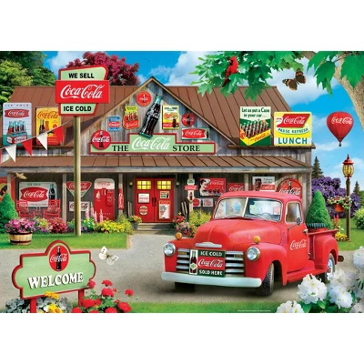 MasterPieces 1000 Piece Jigsaw Puzzle - The Coca-Cola Store - 19.25"x26.75" 4 MasterPieces 1000 Piece Jigsaw Puzzle - The Coca-Cola Store - 19.25"x26.75" - Image 2