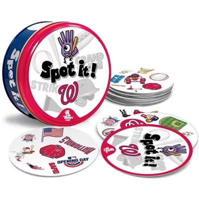MasterPieces Officially Licensed MLB Washington Nationals Spot It Game For Kids And Adults 4 MasterPieces Officially Licensed MLB Washington Nationals Spot It Game For Kids And Adults - Image 2