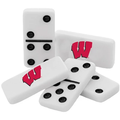 MasterPieces Officially Licensed NCAA Wisconsin Badgers 28 Piece Dominoes Game For Adults 4 MasterPieces Officially Licensed NCAA Wisconsin Badgers 28 Piece Dominoes Game For Adults - Image 2