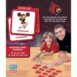 MasterPieces Officially Licensed NCAA Louisville Cardinals Matching Game For Kids And Families 9 MasterPieces Officially Licensed NCAA Louisville Cardinals Matching Game For Kids And Families -Games and Puzzles Shop GUEST f5cece12 7801 475a ba4d deec5c8f4cb2