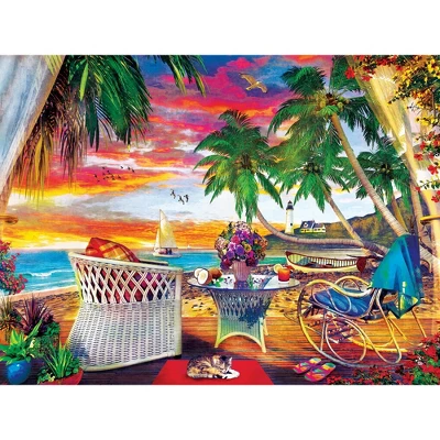 MasterPieces 550 Piece Jigsaw Puzzle For Adults - Paradise Breeze - 18"x24" 4 MasterPieces 550 Piece Jigsaw Puzzle For Adults - Paradise Breeze - 18"x24" - Image 2