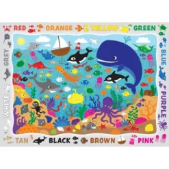 MasterPieces 48 Piece Kids Jigsaw Puzzle - Colors In The Ocean - 14"x19" -Games and Puzzles Shop GUEST f702e99f 04de 4af0 b2f5 751dbf31fa43