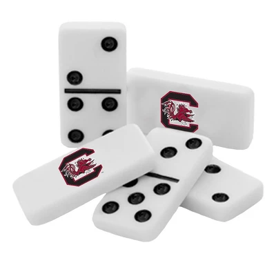 MasterPieces Officially Licensed NCAA South Carolina Gamecocks 28 Piece Dominoes Game For Adults 4 MasterPieces Officially Licensed NCAA South Carolina Gamecocks 28 Piece Dominoes Game For Adults - Image 2