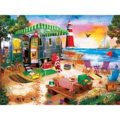MasterPieces 550 Piece Jigsaw Puzzle - Oceanside Camping - 18"x24" 10 MasterPieces 550 Piece Jigsaw Puzzle - Oceanside Camping - 18"x24" -Games and Puzzles Shop GUEST f70ce463 81dc 48f2 bb30 59c9088e3146