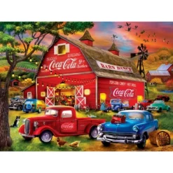 MasterPieces 300 Piece EZ Grip Puzzle - Coca-Cola Barn Dance - 18"x24" 9 MasterPieces 300 Piece EZ Grip Puzzle - Coca-Cola Barn Dance - 18"x24" -Games and Puzzles Shop GUEST f7a1445c 4178 4162 a2f3 0b8caf4bd122