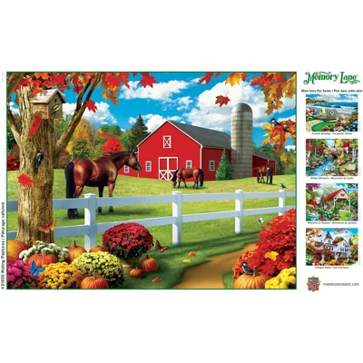 MasterPieces 300 Piece EZ Grip Jigsaw Puzzle - Rolling Pastures - 18"x24" 6 MasterPieces 300 Piece EZ Grip Jigsaw Puzzle - Rolling Pastures - 18"x24" - Image 4