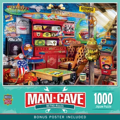 MasterPieces 1000 Piece Jigsaw Puzzle - Retro Rules - 19.25"x26.75" 3 MasterPieces 1000 Piece Jigsaw Puzzle - Retro Rules - 19.25"x26.75"