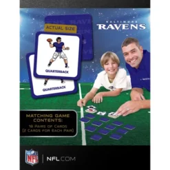 MasterPieces Officially Licensed NFL Baltimore Ravens Matching Game For Kids And Families 8 MasterPieces Officially Licensed NFL Baltimore Ravens Matching Game For Kids And Families -Games and Puzzles Shop GUEST fb8bd92c 3c1d 418f b746 41939f96fc0a
