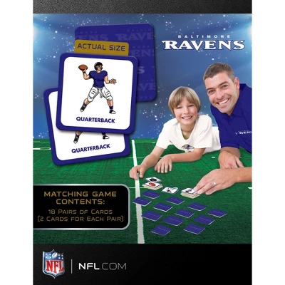 MasterPieces Officially Licensed NFL Baltimore Ravens Matching Game For Kids And Families 5 MasterPieces Officially Licensed NFL Baltimore Ravens Matching Game For Kids And Families - Image 3