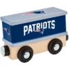 MasterPieces Wood Train Box Car - NFL New England Patriots -Games and Puzzles Shop GUEST fb971f4d 5066 4a6a 8ec4 c4531722132f